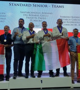 Medaglia d'oro Campionato europeo Corinto